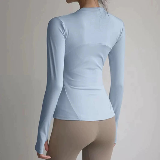 Slim Fit Quick Dry Yoga Fitness Jacket