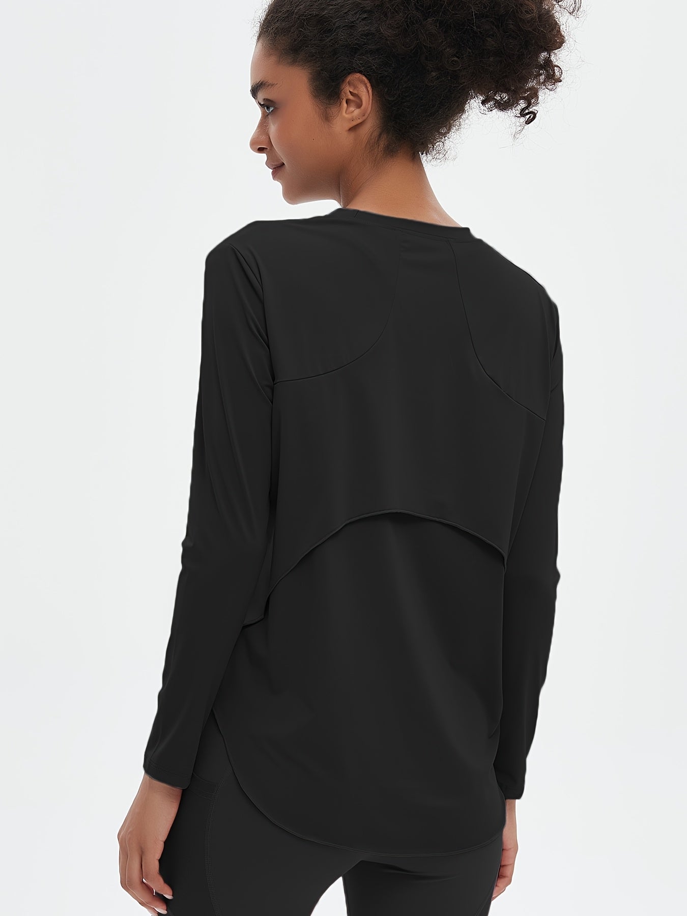 High-Elasticity Ice Sliky Yoga Cover Up