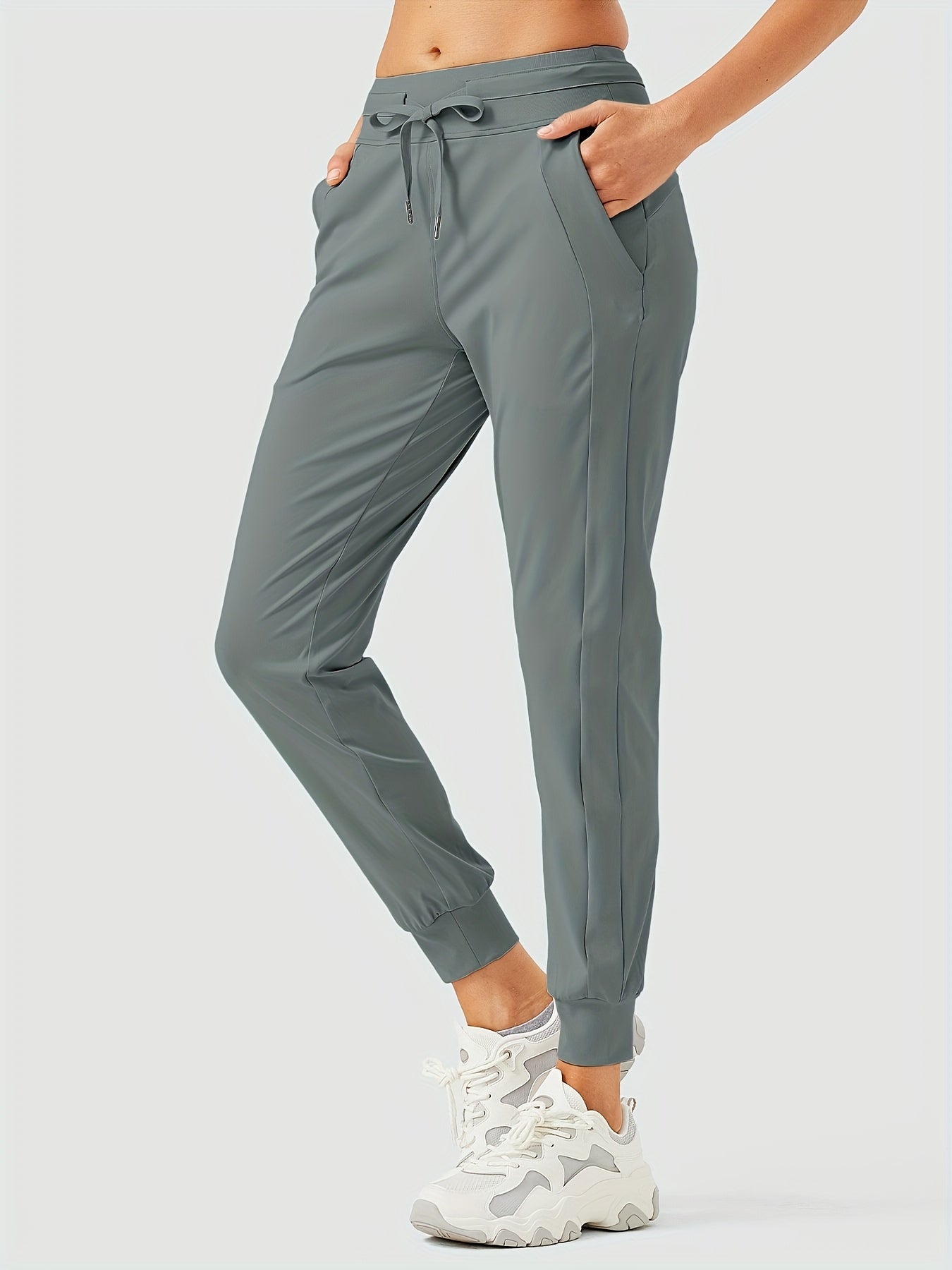 Athletic Joggers with Zipper Pockets