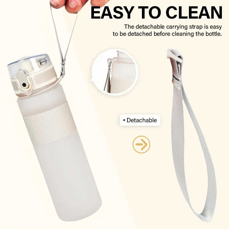 BPA-Free Water Bottle with Strap - 530ml