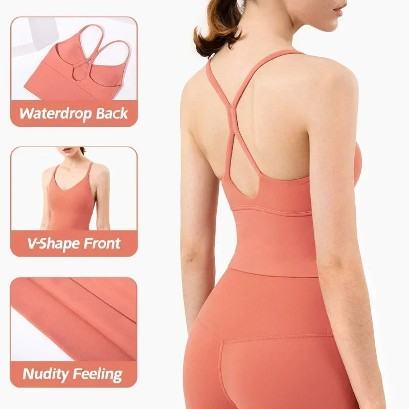 Seamless Workout Set - Buttery Soft Sports Bra & High Waist Leggings