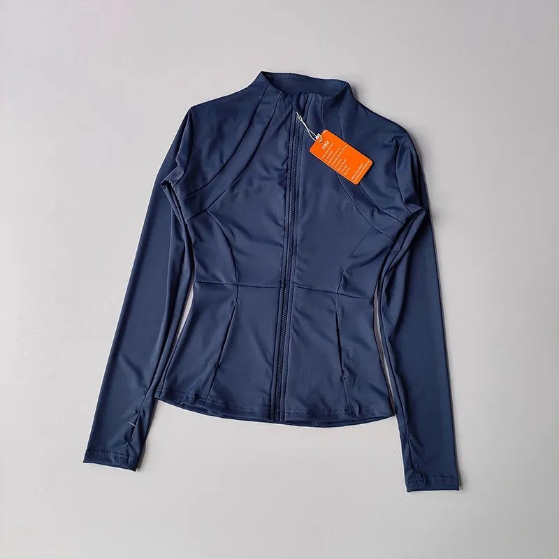 Slim Fit Quick Dry Yoga Fitness Jacket