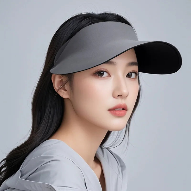 Foldable Sun Visor Hat - Breathable UV Protection