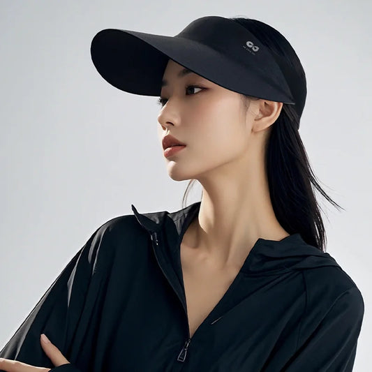 Foldable Sun Visor Hat - Breathable UV Protection