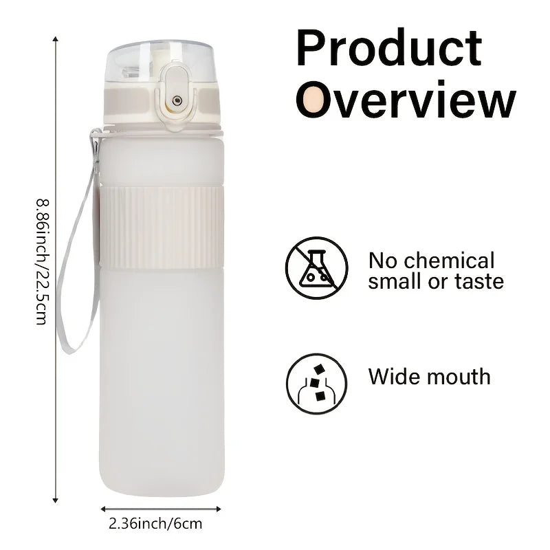 BPA-Free Water Bottle with Strap - 530ml