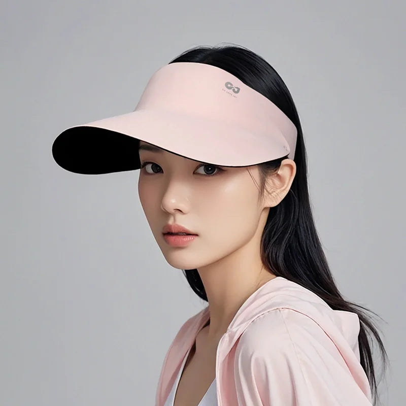 Foldable Sun Visor Hat - Breathable UV Protection