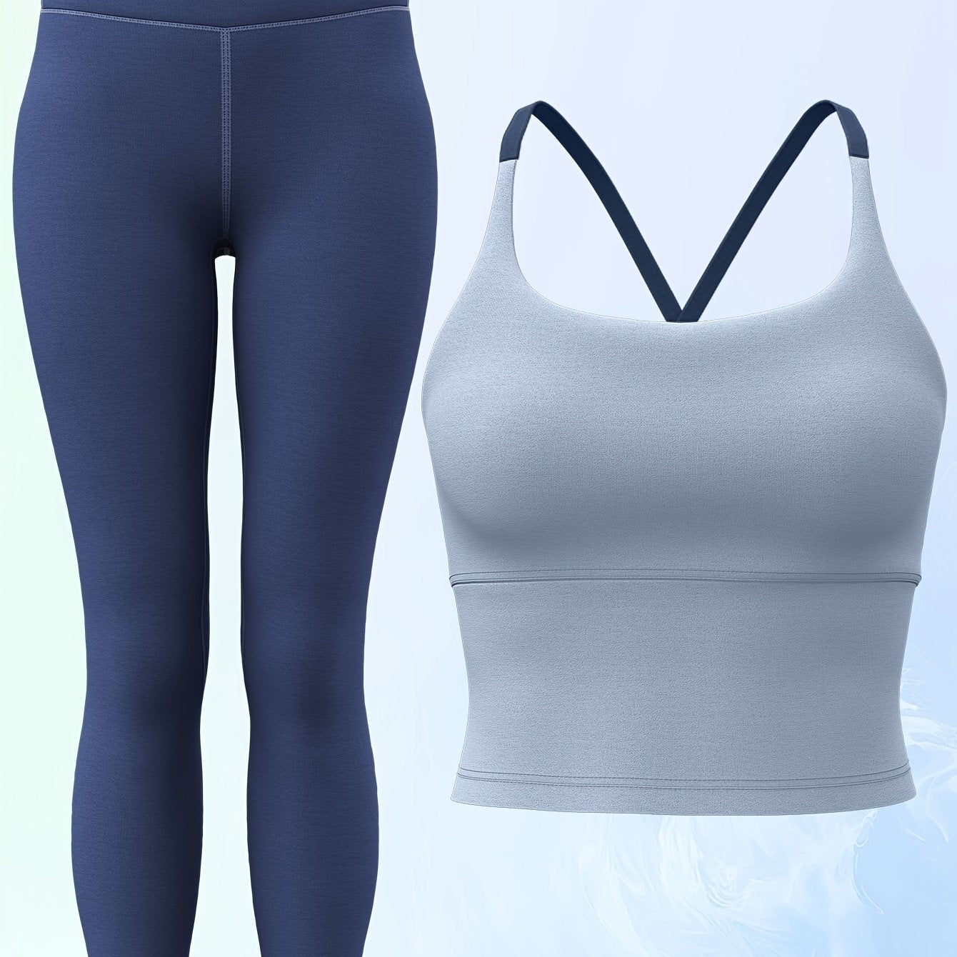 2pcs Set Tank Top with Yoga Pants